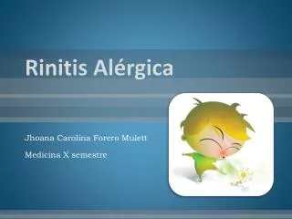 rinitis al rgica