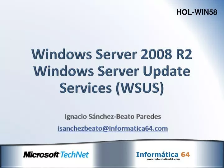 windows server 2008 r2 windows server update services wsus