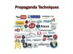 Propaganda Techniques - slide 1