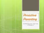Proactive Parenting - slide 1