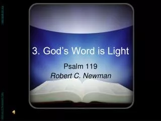 3 god s word is light