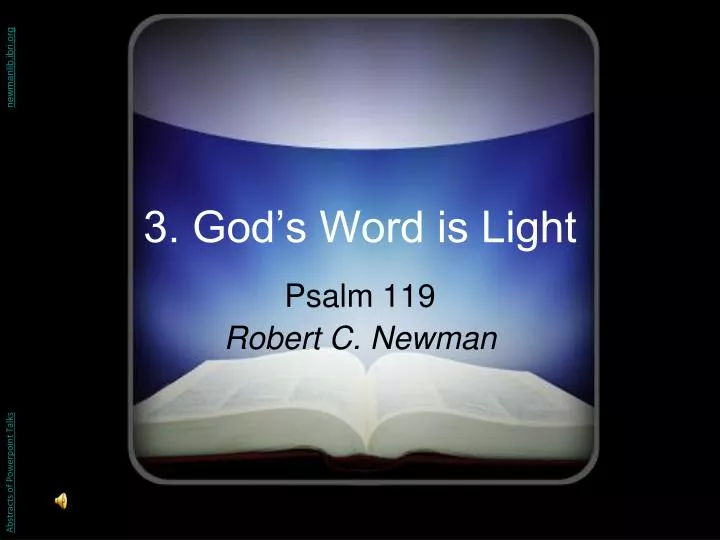3 god s word is light