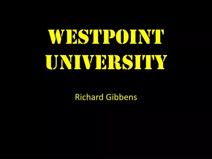 westpoint university