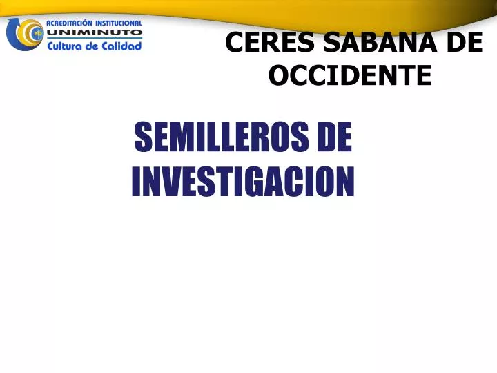 ceres sabana de occidente