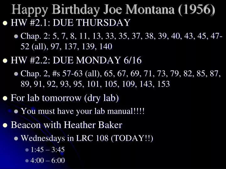happy birthday joe montana 1956