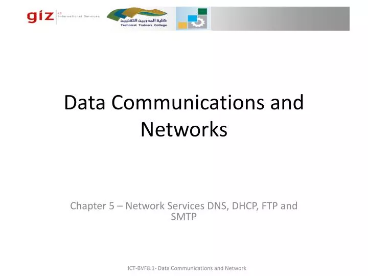 data communications and networks