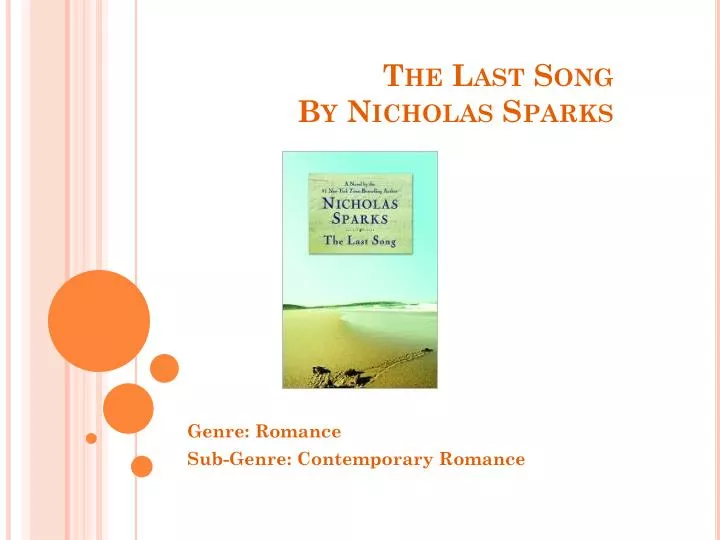 the last song by nicholas sparks