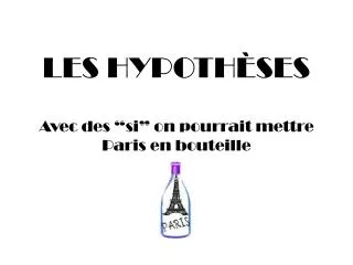 les hypoth ses