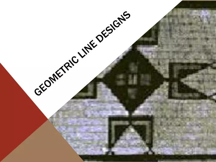 geometric line designs