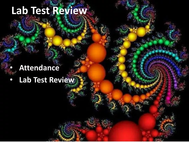 lab test review