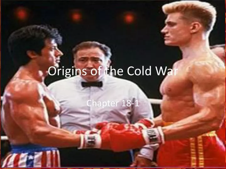origins of the cold war
