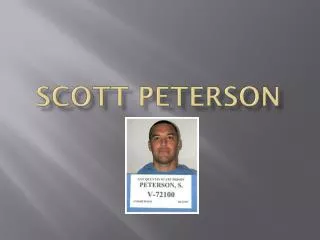 Scott Peterson
