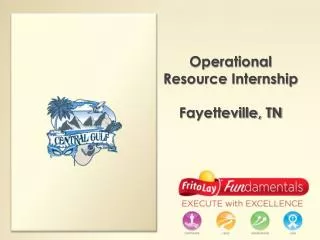Operational Resource Internship Fayetteville, TN