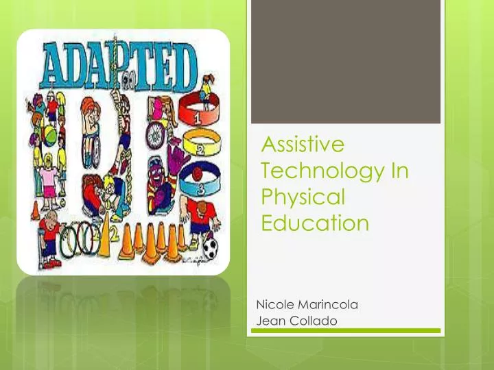 assistive technology in physical education