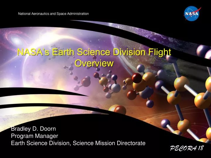 nasa s earth science division flight overview