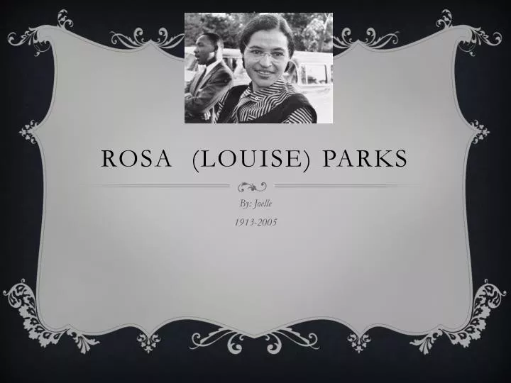 rosa louise parks