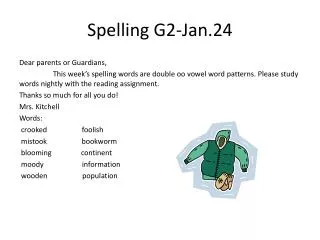 Spelling G2-Jan.24