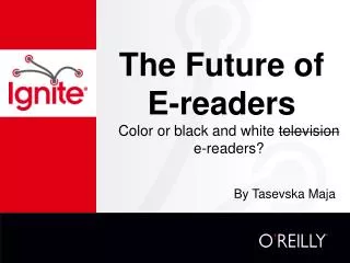 The Future of E-readers