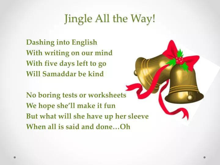 jingle all the way
