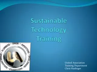 Sustainable Technology Training