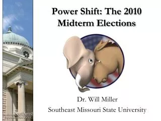 Power Shift: The 2010 Midterm Elections