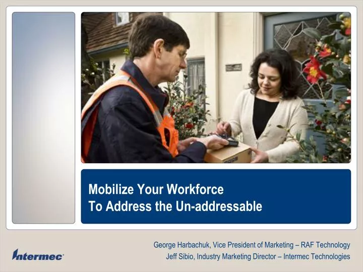 mobilize your workforce to address the un addressable