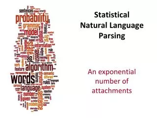 Statistical Natural Language Parsing
