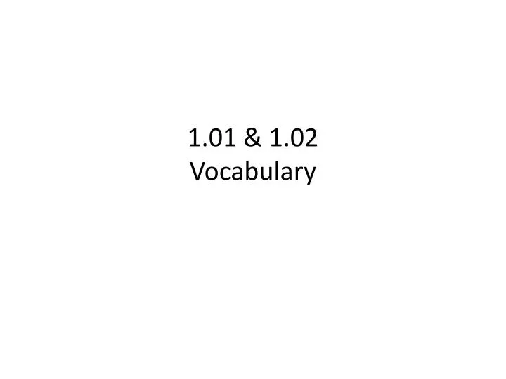 1 01 1 02 vocabulary