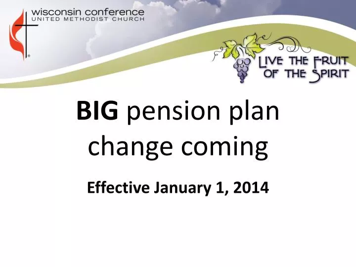 big pension plan change coming