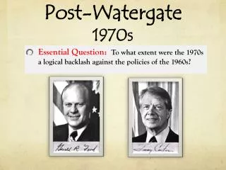Post-Watergate 1970s