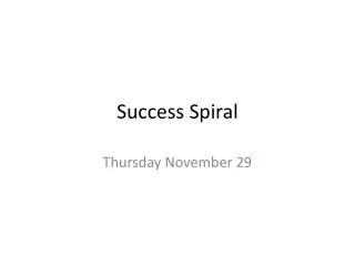 Success Spiral