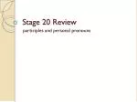 Stage 20 Review - slide 1
