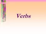 Verbs - slide 1