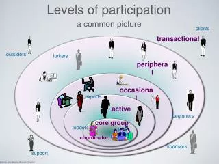 Levels of participation
