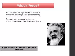 What is Poetry?