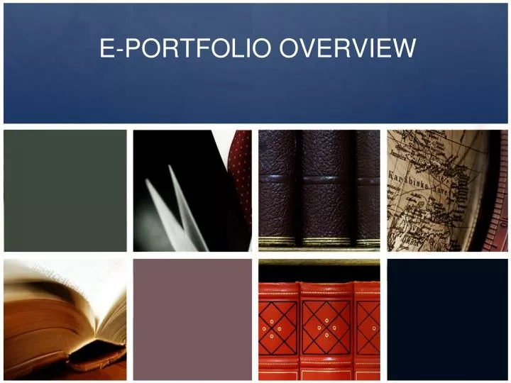 e portfolio overview