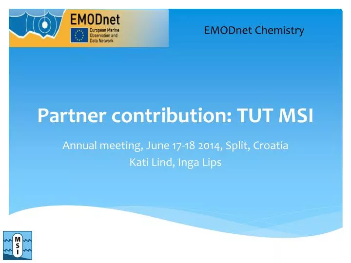 partner contribution t ut msi