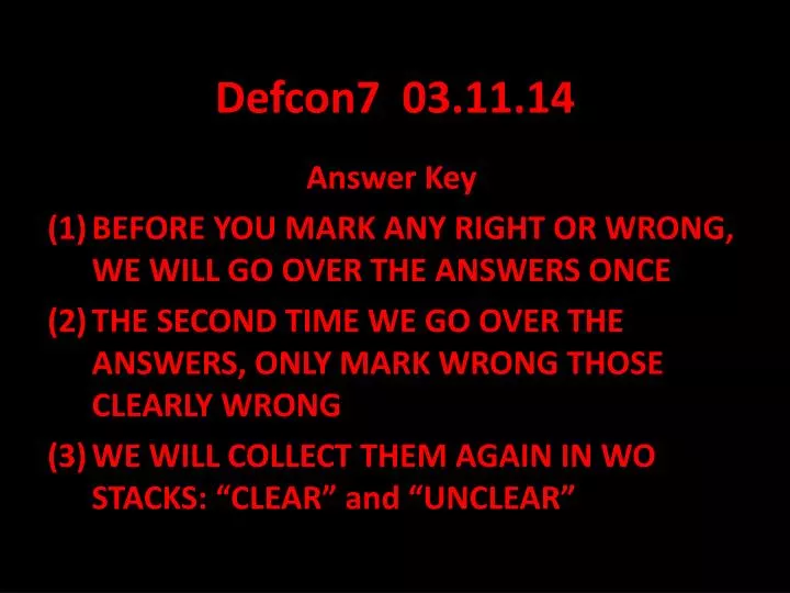 defcon7 03 11 14