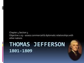 chapter 4 section 3 objective 1 03 assess commercial diplomatic relationships with other nations