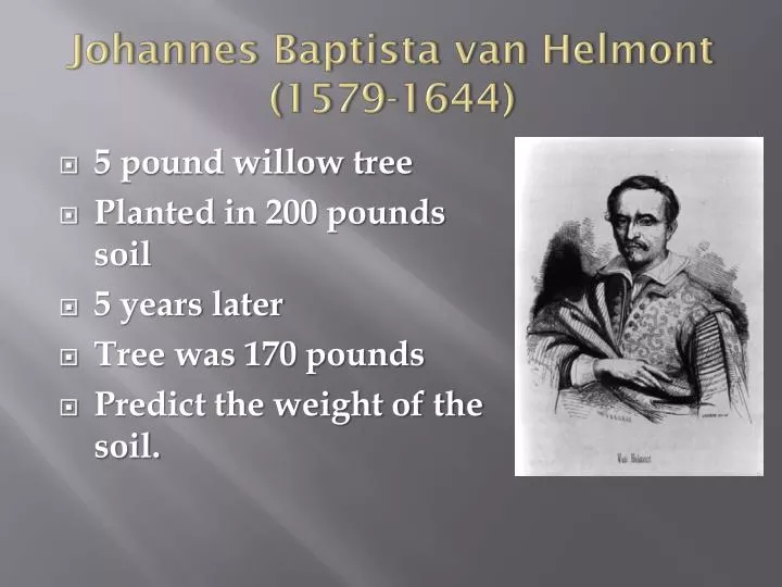 johannes baptista van helmont 1579 1644