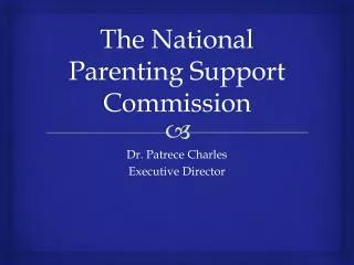 The National Parenting Support Commission