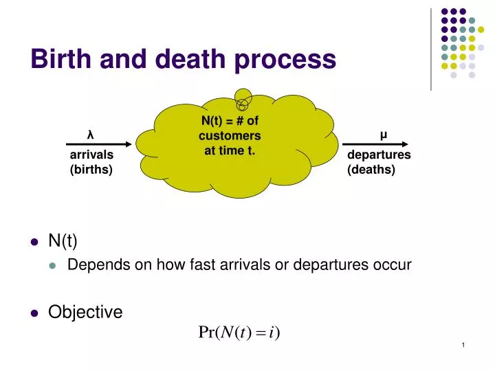 birth and death process