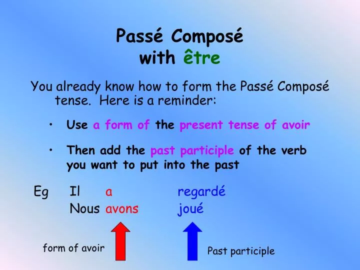 pass compos with tre