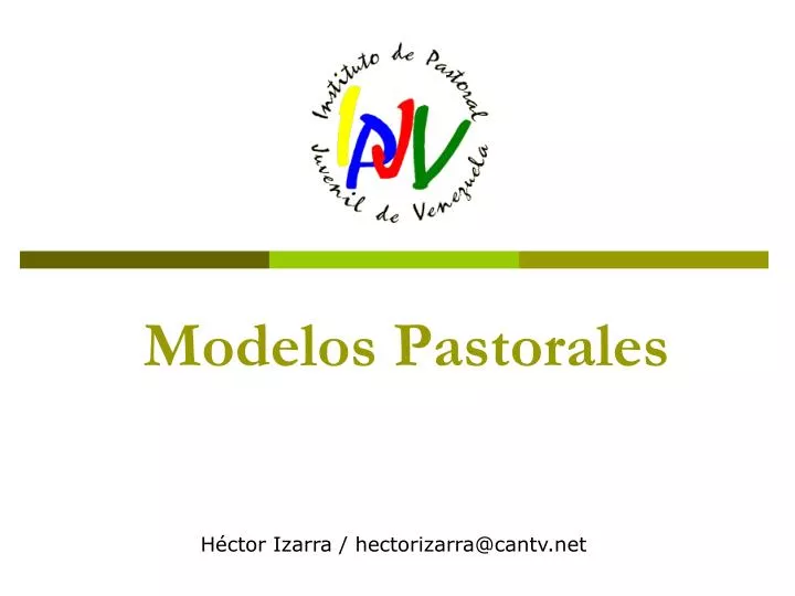 modelos pastorales