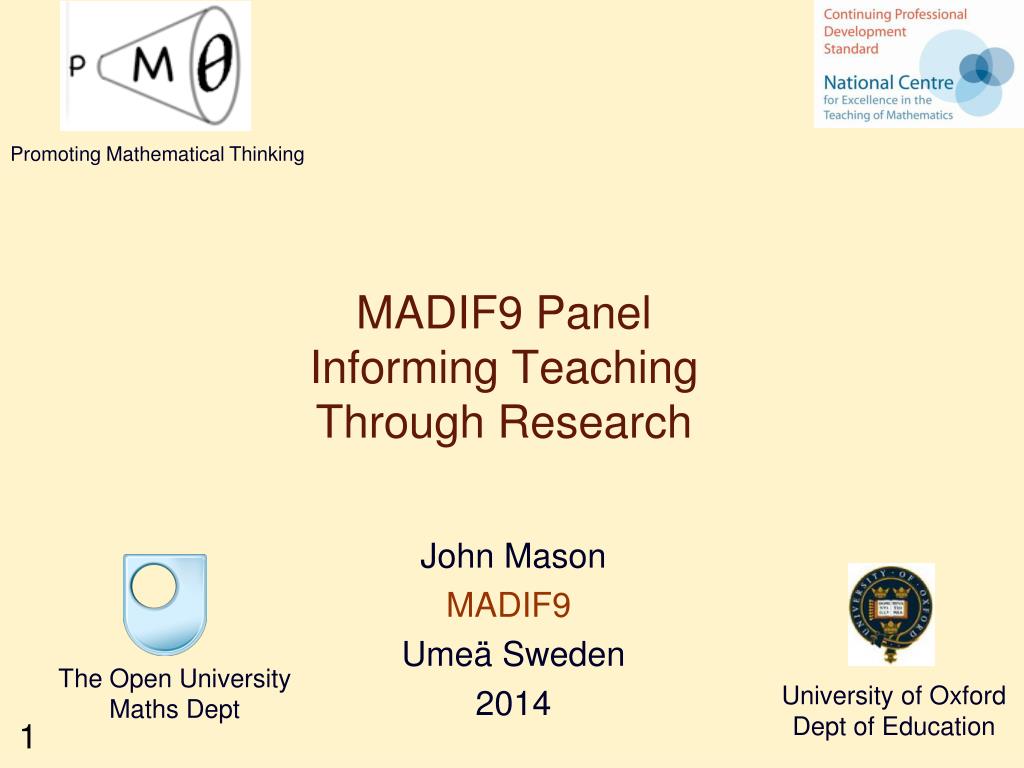 PPT - Maximizing Impact: Enhancing Math Education Practice Through ...