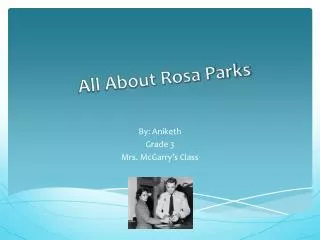 all about rosa parks