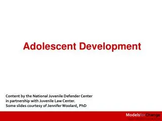 Adolescent Development