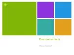 Postmodernism - slide 1
