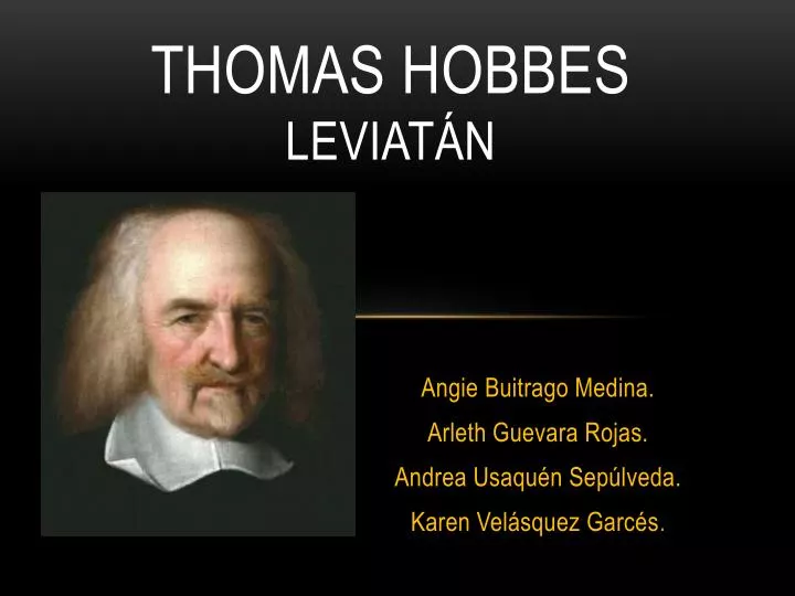 thomas hobbes leviat n