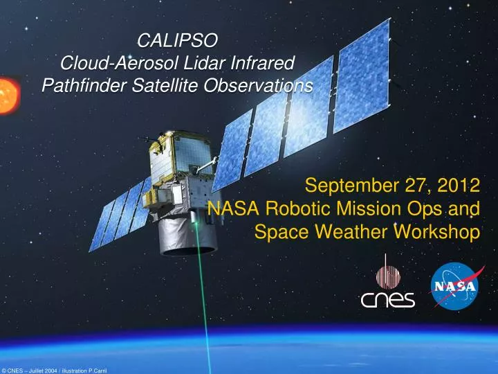 calipso cloud aerosol lidar infrared pathfinder satellite observations